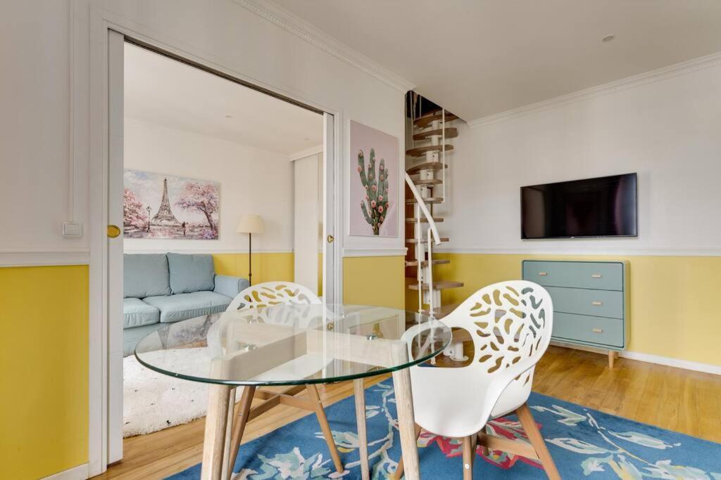 Duplex Moderne Cosy - Proche Porte D'Italie - Parking Le Kremlin-Bicêtre Dış mekan fotoğraf