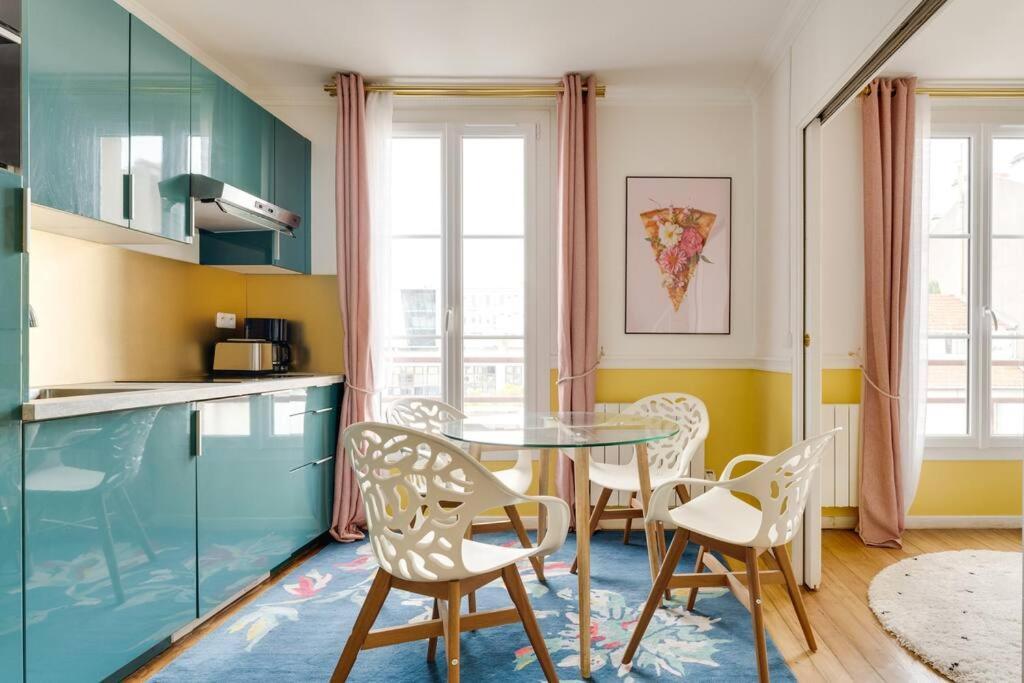 Duplex Moderne Cosy - Proche Porte D'Italie - Parking Le Kremlin-Bicêtre Dış mekan fotoğraf