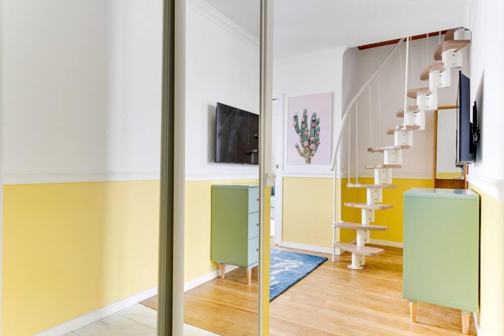 Duplex Moderne Cosy - Proche Porte D'Italie - Parking Le Kremlin-Bicêtre Dış mekan fotoğraf